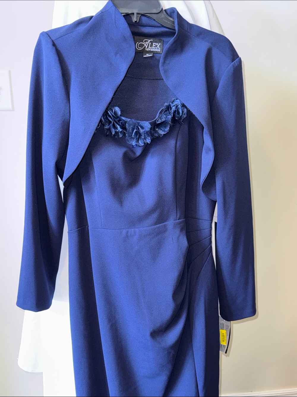 Mother of bride groom dress or party 14 dark blue c8